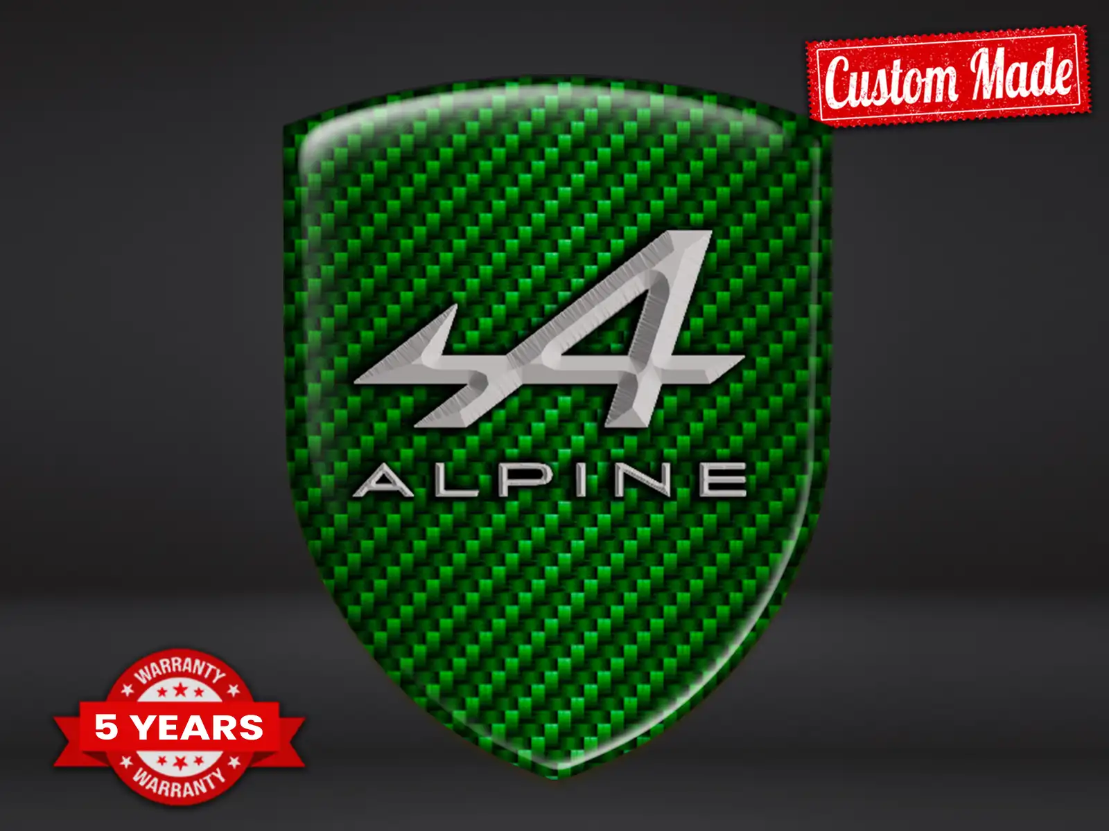 Alpina Personalisierte Autosticker Premium Universal Design